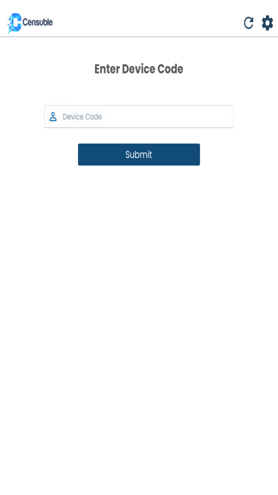 Censuble Kiosk Screenshot