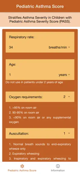 Game screenshot Pediatric Asthma Severity mod apk