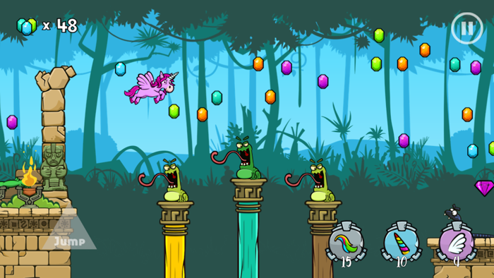 Unicorn Run 2D Help Princess