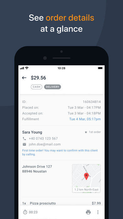 Restaurant Order-Taking App Screenshot 2 - AppWisp.com Restaurant Order-Taking App Screenshot 2 - AppWisp.com