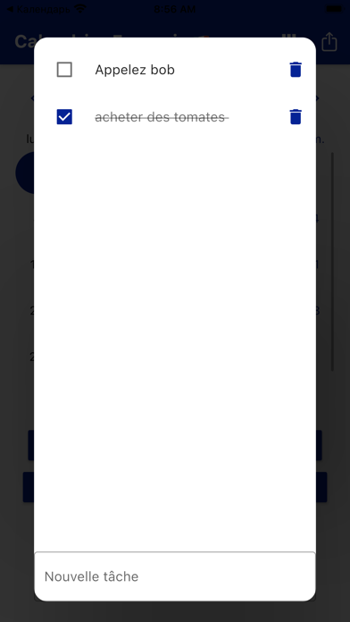 Calendrier Français Screenshot