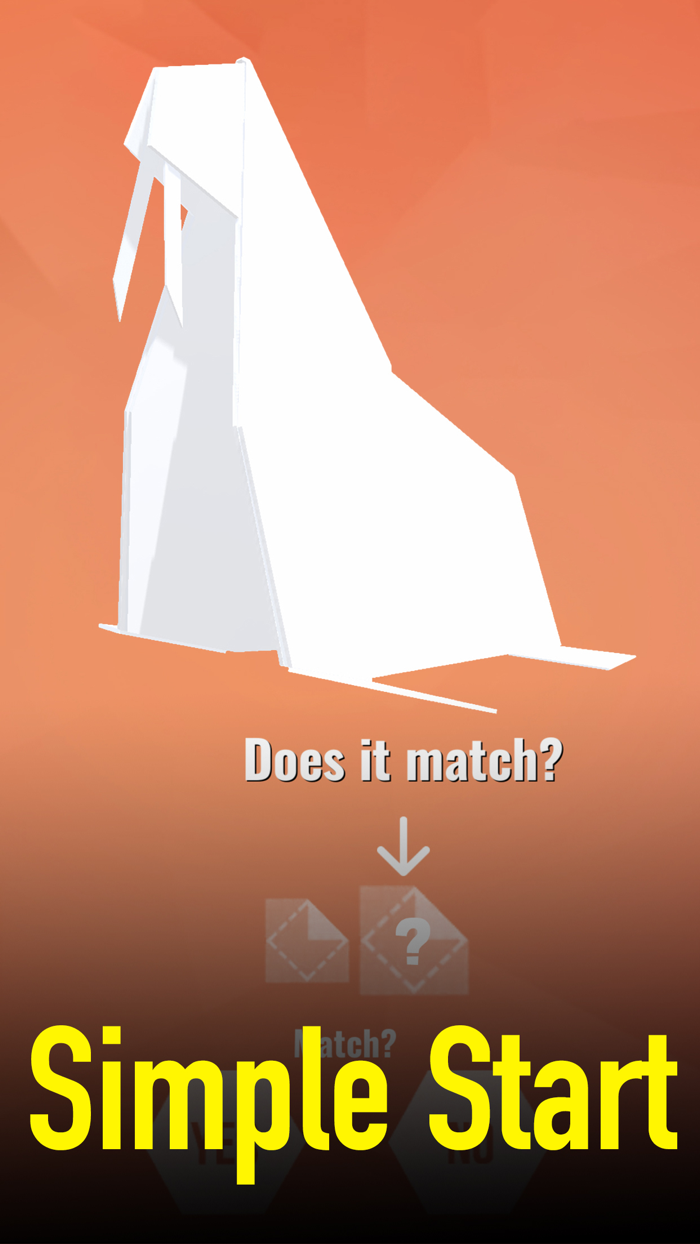 N-Back Origami AR Memory Game