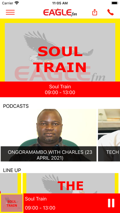 Eagle FM Namibia Screenshot