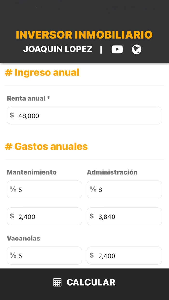 Inversor Inmobiliario
