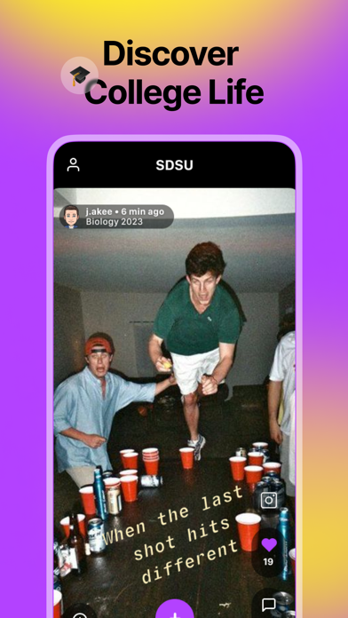 Screenshot #1 pour Unimoments - College Stories