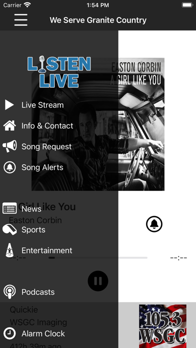 WSGC Radio Screenshot