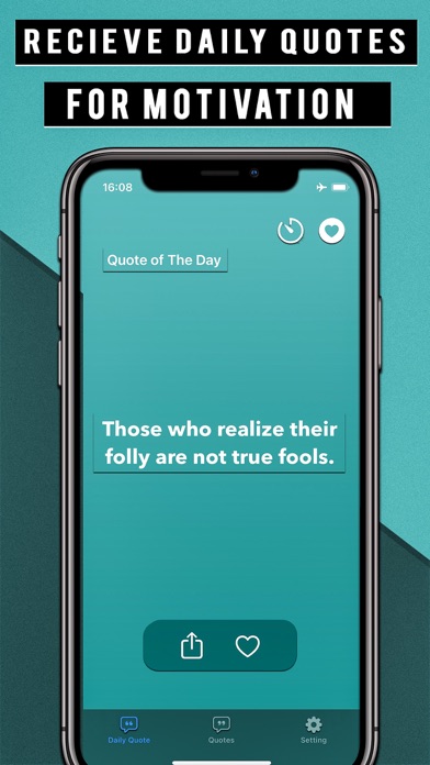 Daily Quotes - Phrases Status Screenshot