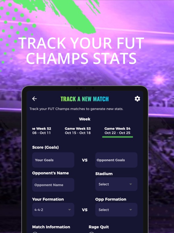 Screenshot #5 pour FUT Stats Tracker