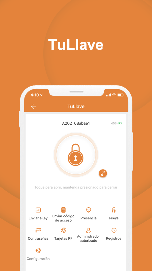 #1. TuLlave Smart Lock (iOS) Podle: Algarsys Soluciones Móviles