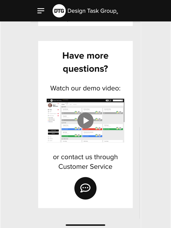 Design Task Group iPad screenshot 7 - Business app