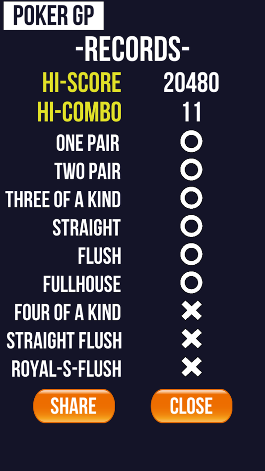 #5. Poker GP -Double Up Fever-ポーカー (iOS) Podle: nishimura tomoaki