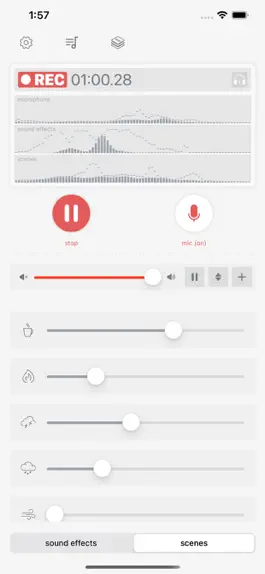 Game screenshot Microphone - record voice memo apk