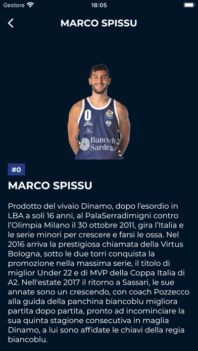 Dinamo Sassari Screenshot