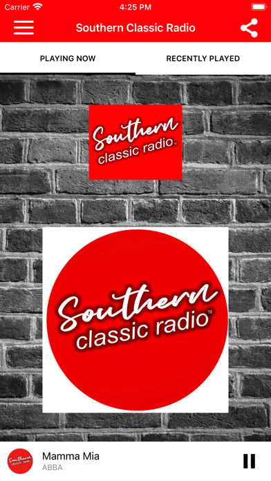 Southern Classic Radio Screenshot
