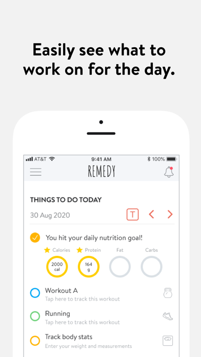 Remedy Coaching Services Screenshot
