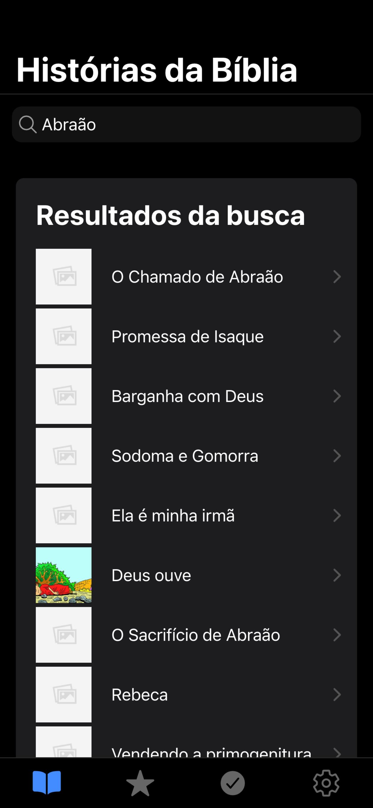 Histórias da Bíblia