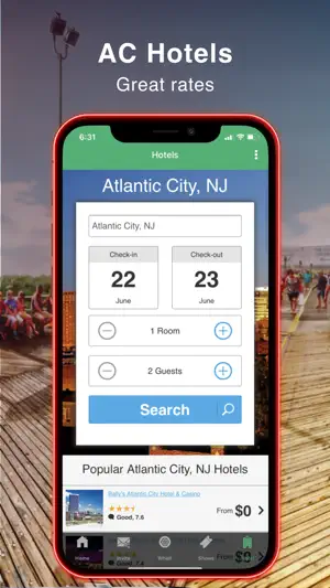 Atlantic City Boardwalk Guide screenshot 2