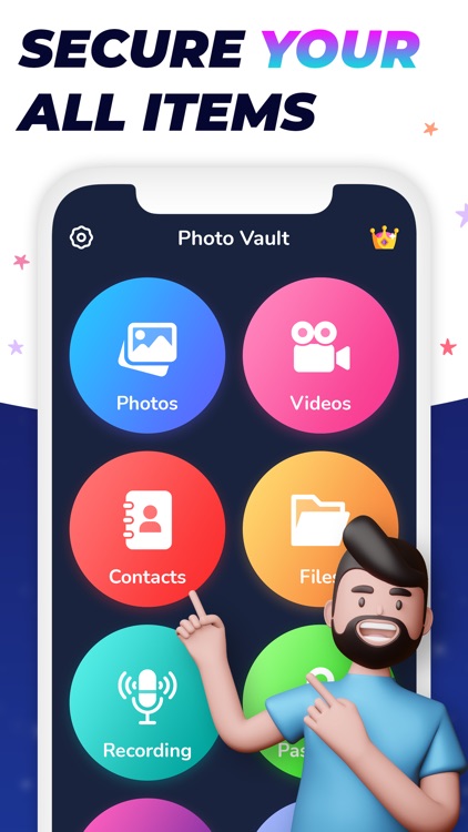 Photo Vault, Hide, Secret Lock screenshot-0