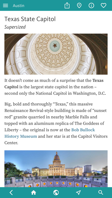 Austin’s Best: TX Travel Guide Screenshot