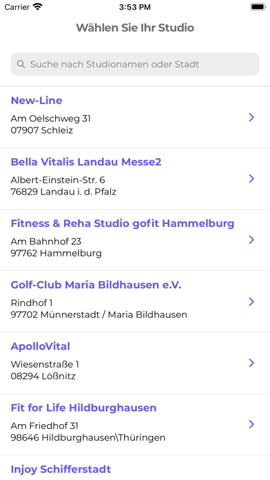 MeinClub Screenshot