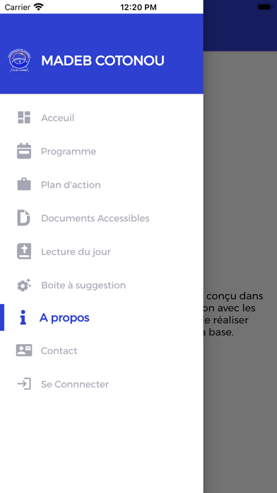 MADEB COTONOU Screenshot