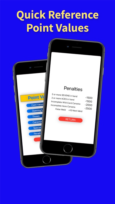 Canasta ScorePad Screenshot