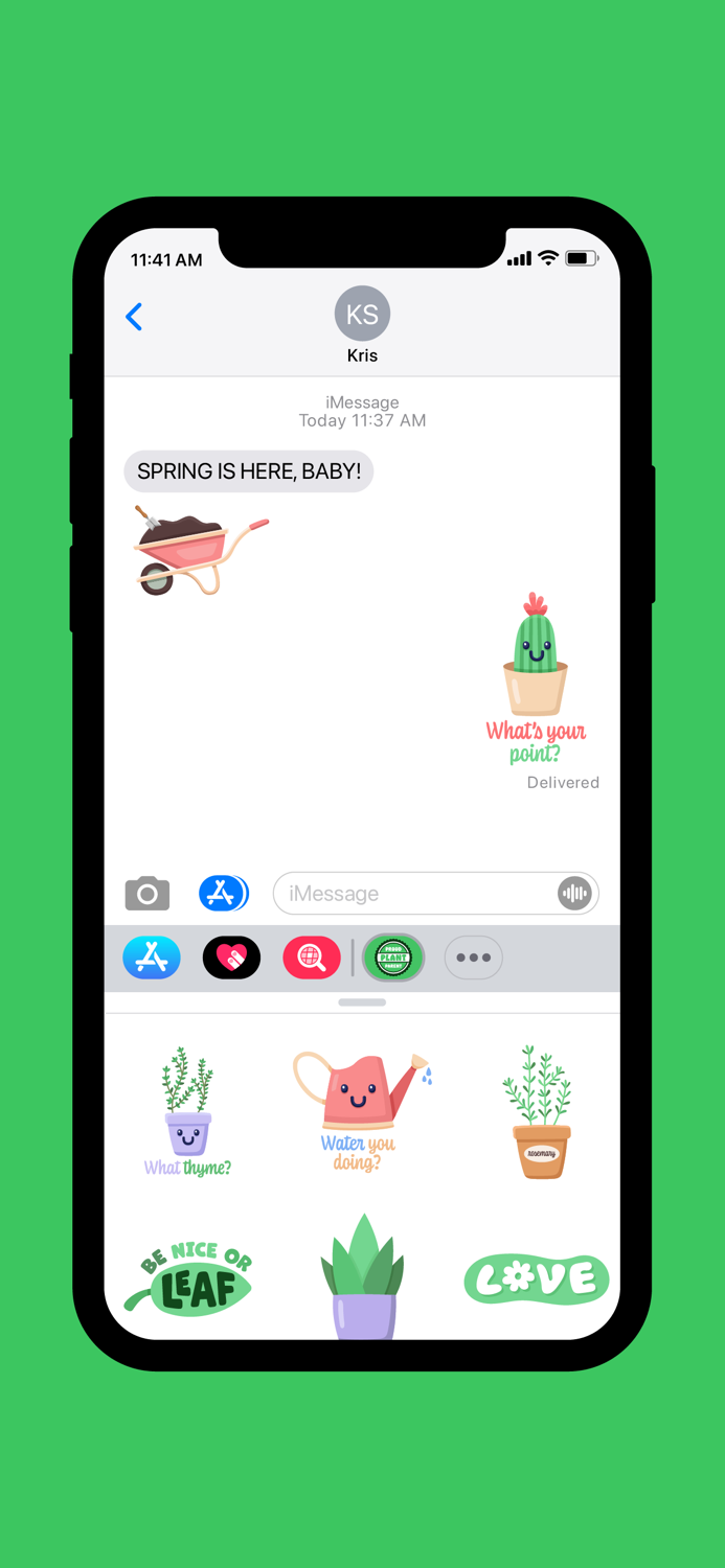 Plant Parent Stickers