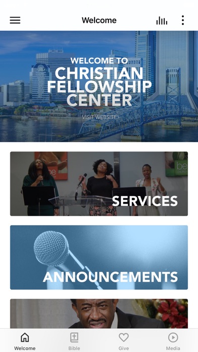 Christian Fellowship Center FL Screenshot