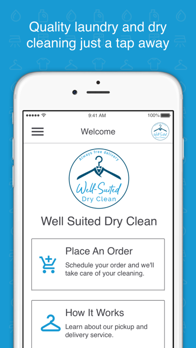 Well-Suited Dry Clean Screenshot
