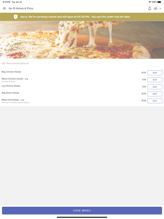 Screenshot #4 pour No 10 Kebab Pizza