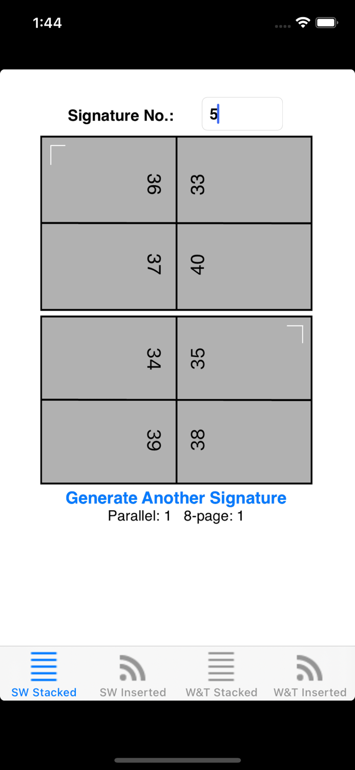 4-up Page Impositions