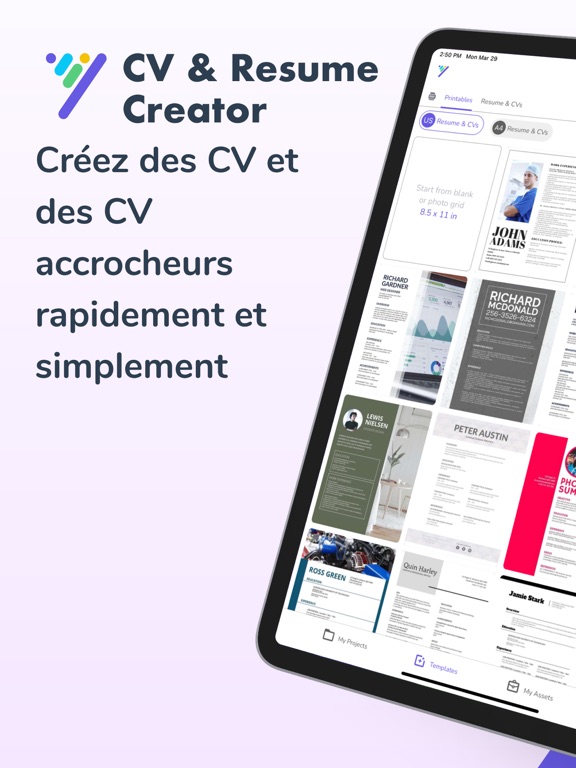 Screenshot #4 pour Créateur de CV et de CV