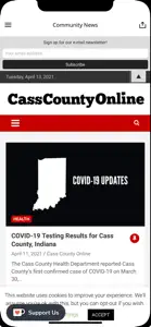 Cass County INfo screenshot #1 for iPhone