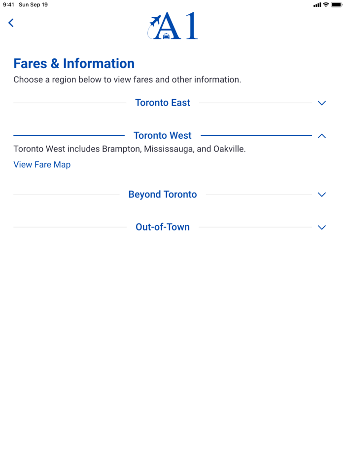 A1 Airline Taxi and Van