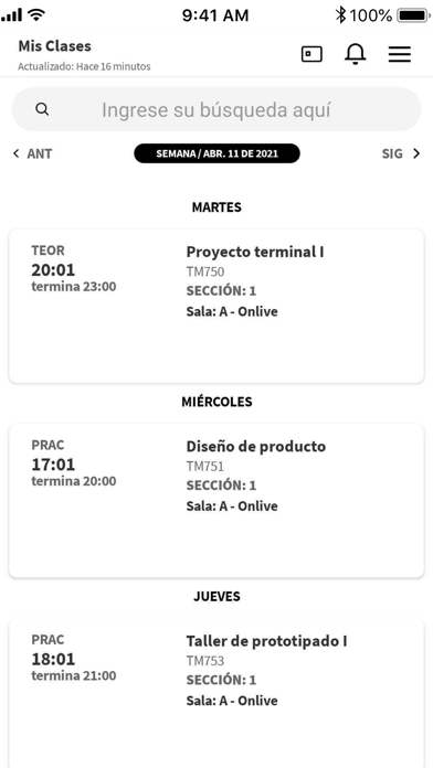 CENTRO Campus digital Screenshot
