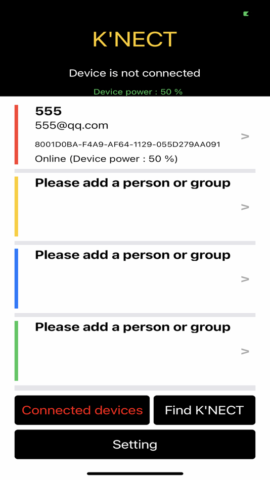 #2. K'NECT (iOS) 由: 言伟 曾
