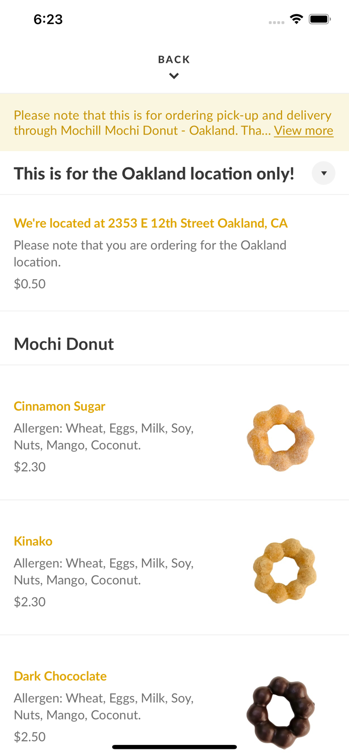 Mochill Mochi Donut
