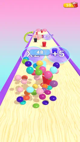 Game screenshot Pong Run 3D apk
