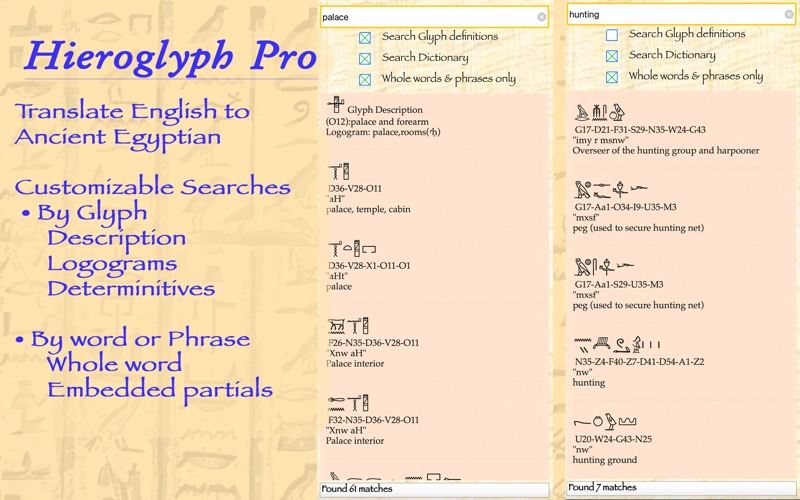 hieroglyph pro/desk iphone screenshot 4