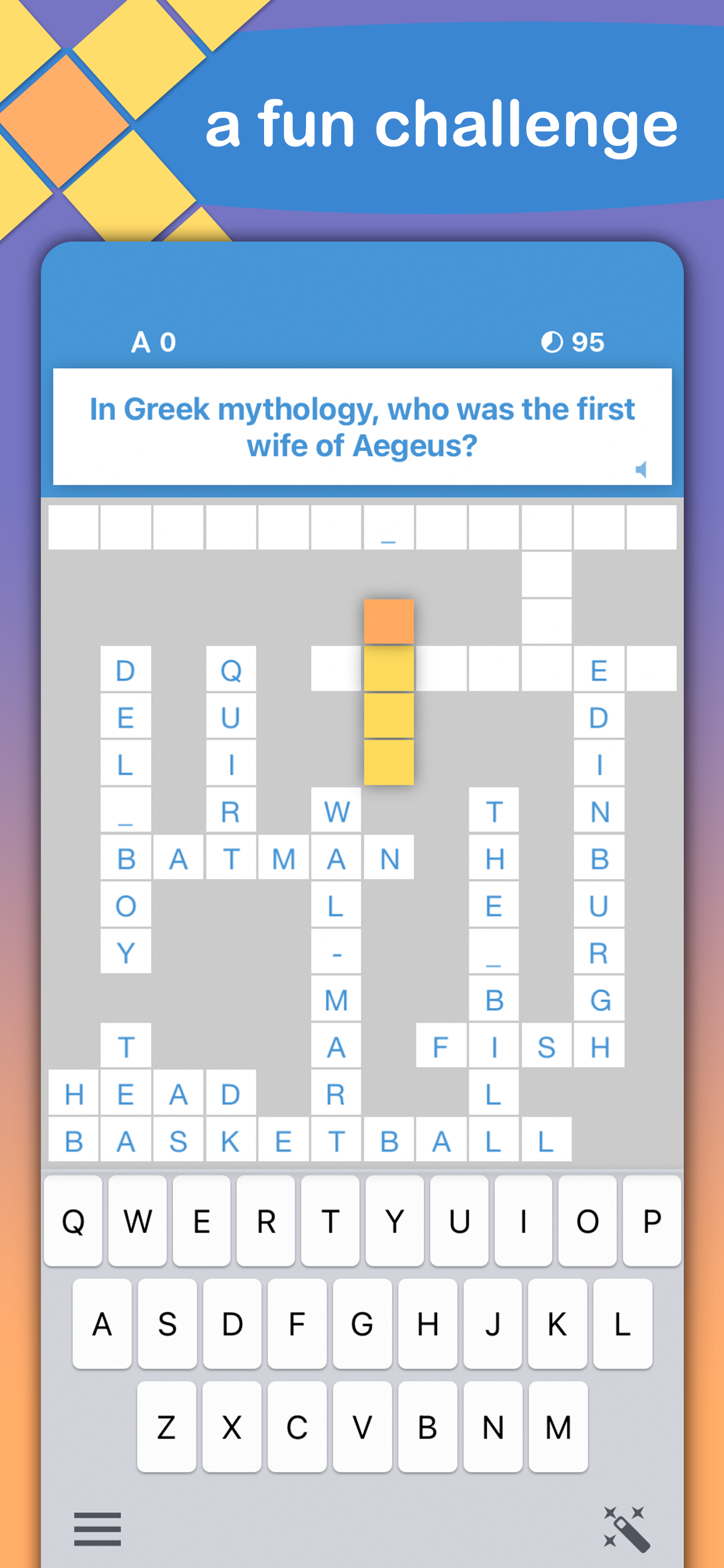 Dynamic Crossword