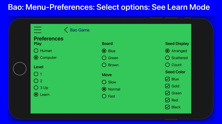 Bao Electronic Board Game