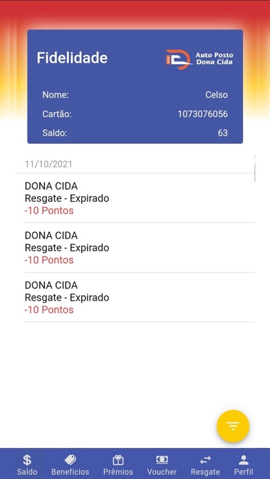 Dona Cida Fidelidade Screenshot