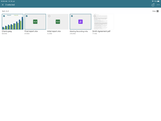 Screenshot #6 pour Citrix Files for XenMobile