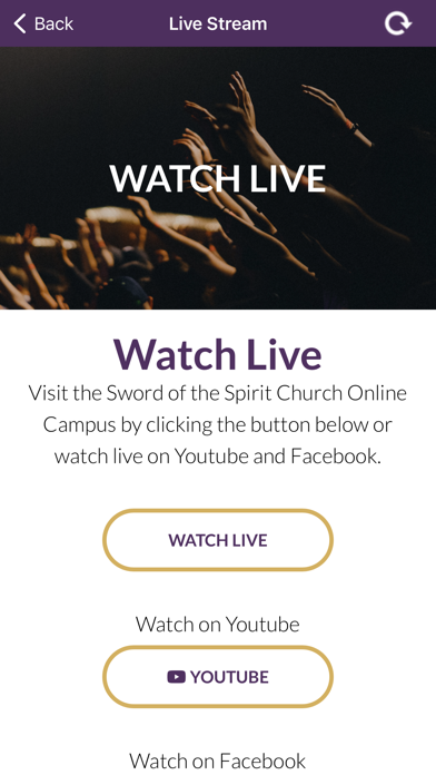 Sword of the Spirit Ministries Screenshot