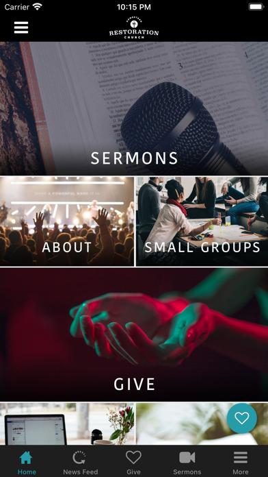 Restoration Church Homestead Screenshot