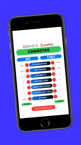 Game screenshot Canasta ScorePad hack