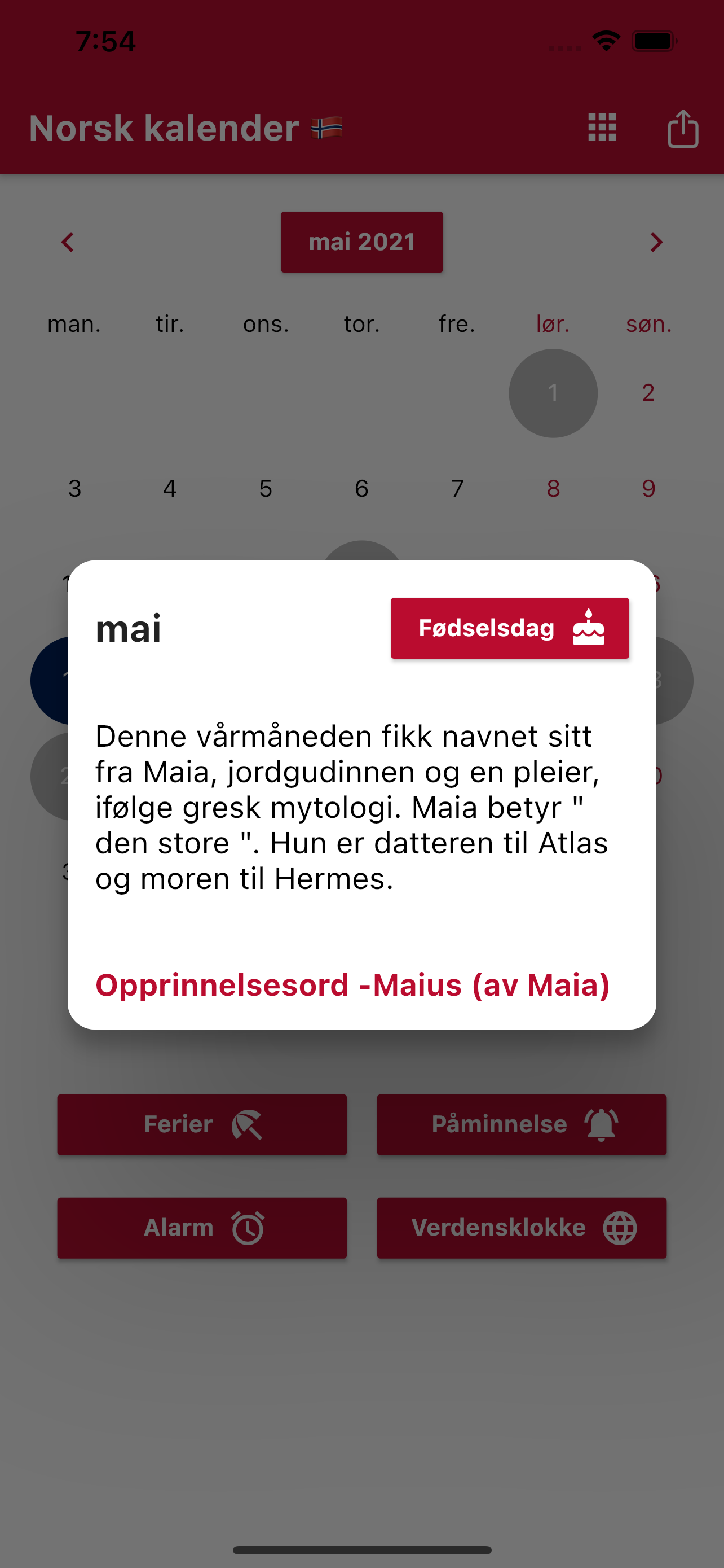 Norsk Kalender 2024