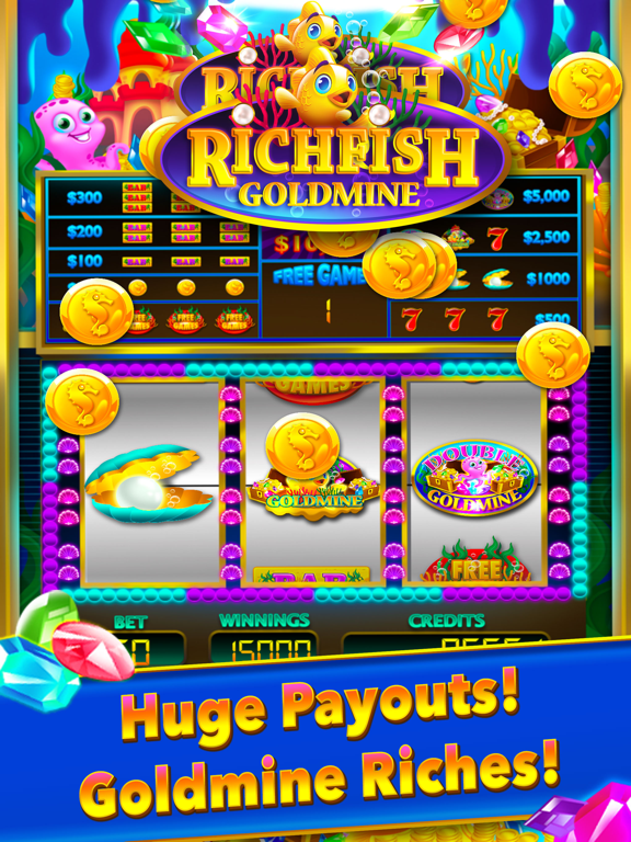 Screenshot #6 pour Rich Fish Gold Mine Win Slots