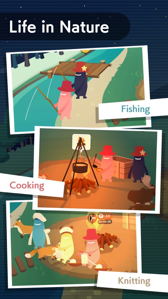 #4. Bonfire -Chillaxing game (iOS) 由: GeePlus, Inc.