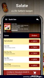 sushi sen münchen iphone screenshot 2